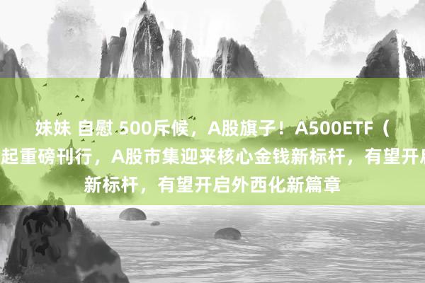 妹妹 自慰 500斥候，A股旗子！A500ETF（159339）当天起重磅刊行，A股市集迎来核心金钱新标杆，有望开启外西化新篇章