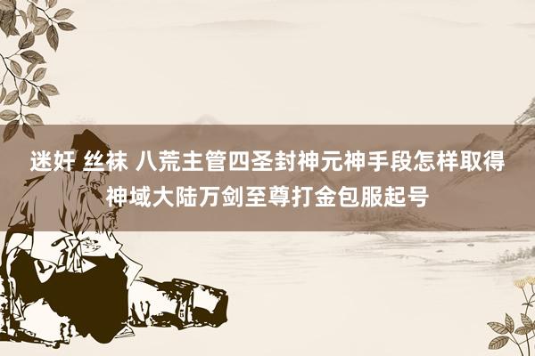 迷奸 丝袜 八荒主管四圣封神元神手段怎样取得神域大陆万剑至尊打金包服起号