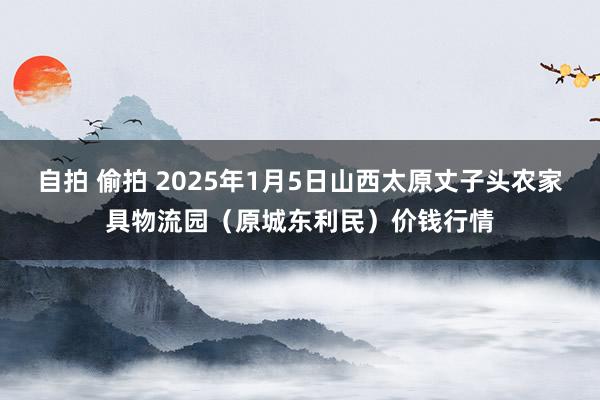 自拍 偷拍 2025年1月5日山西太原丈子头农家具物流园（原城东利民）价钱行情